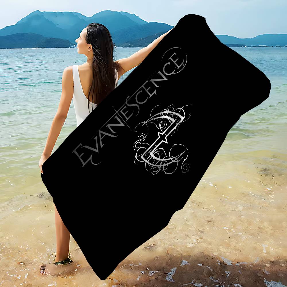 Rock Band E-Evanescences Microfiber Beach Towel Absorbent Quick dry Soft Yoga Swimming Resort Mountain Climbing Towel
