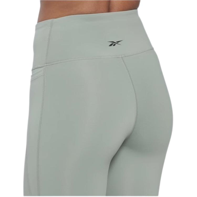 Reebok Comfortable Fitness Leisure Sports Long Pants Women bottoms Gray-Green HS4705