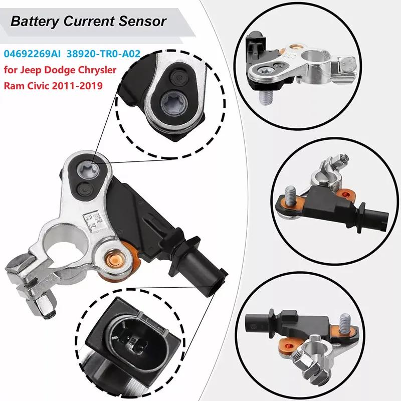 

Car Battery Current Sensor 04692269AI 38920-TR0-A02 for Jeep Dodge Chrysler Ram Civic 2011-2019 4692269AG Battery Plug Head