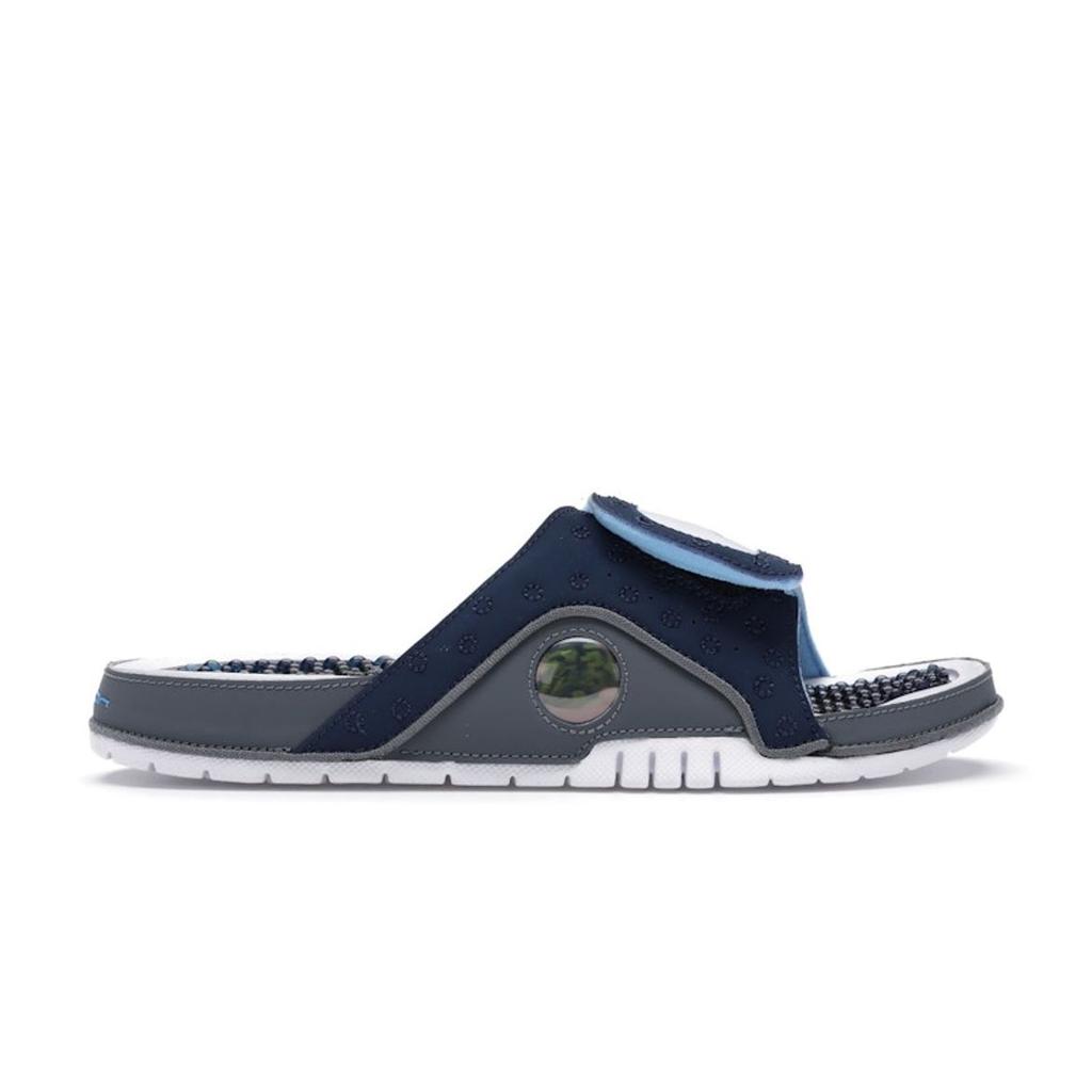 Air Jordan Jordan Hydro 13 Retro Slide Navy Men Sneakers Blue University-Blue Flint-Grey 684915-401