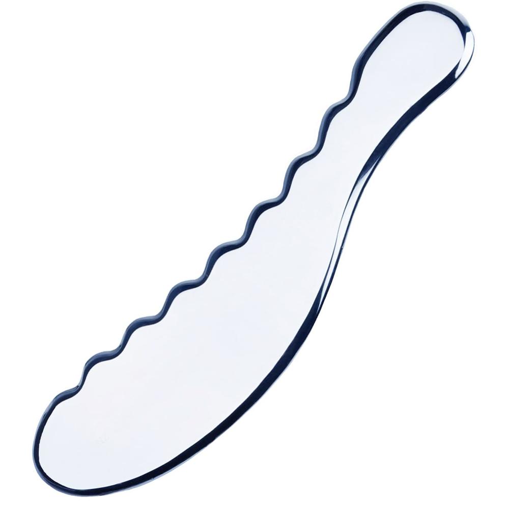1Pcs Stainless Steel Fascial Knife Deep Meridian Relaxation Therapy For Muscle Tissue Relaxation Full Body Massage
