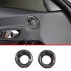 Real Carbon Fiber For Toyota Supra MK5 A90 2019-2025 Center Console Steering Wheel Interior Gear Decoration Mirror Trim Sticker