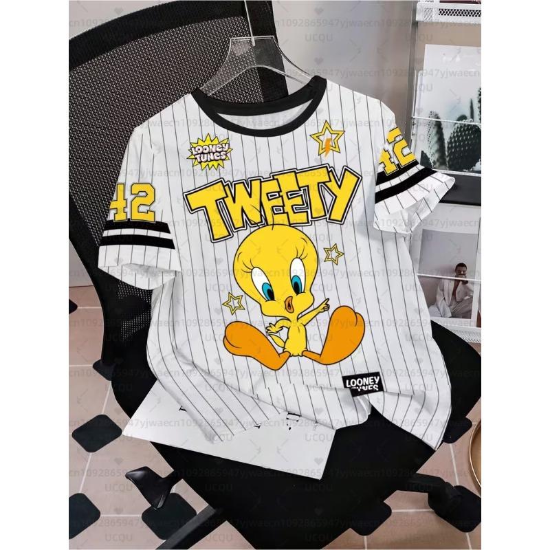 Boy's Women's Cartoon Rabbit Print Short Sleeve 3d Print Summer Cute Sport Tops Parent-child Men's Women's T-shirt