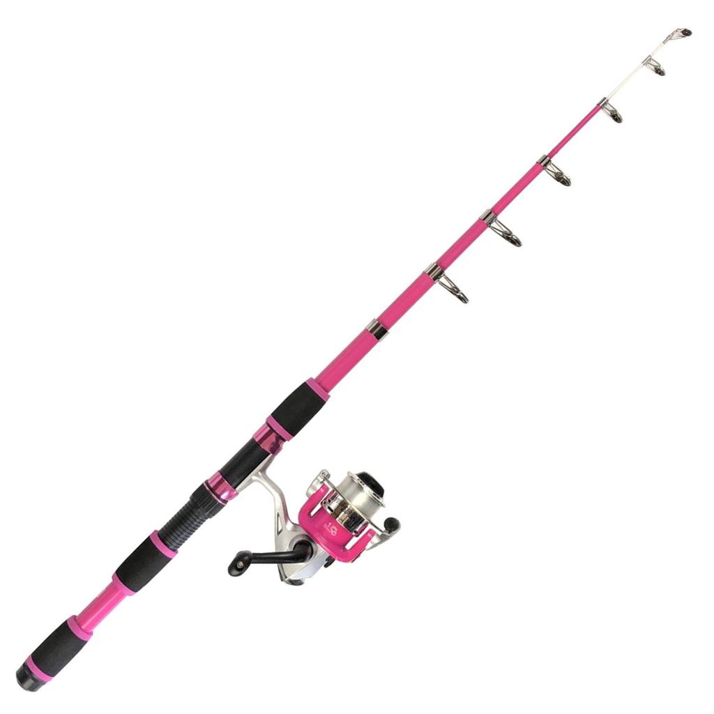 Riseway Enjoy Compact 165 Pink Sabiki Throwing Tackle Set