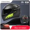 3C Certified Full Face Motorcycle Helmet for Men & Women - All-Season, Trendy Autumn/Winter Design