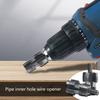 Water Pipe Inner Hole Drill Double Heads PPR Pipe Threader Water Pipe Internal Thread Opener Electric Drills Hand Tools