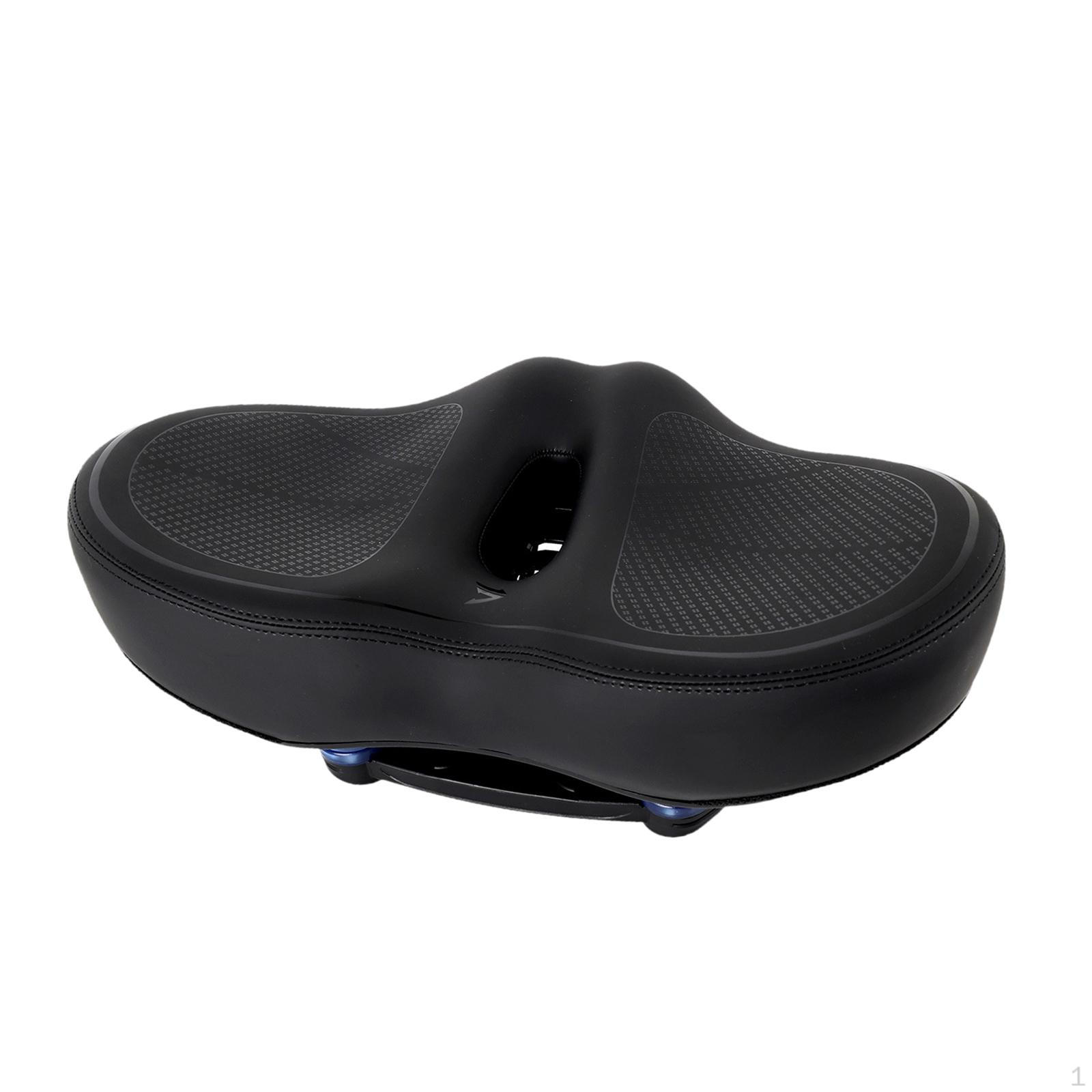 

Седло, Амортизирующее, Мягкая Подкладка, Полая Конструкция, Водонепроницаемое, для Мужчин и Женщин, Для Ежедневного Использования Black