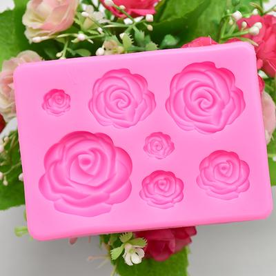Rose Flower Silicone Mold Fondant Mold  Tools Chocolate  Mold 