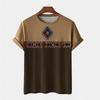 Retro Ethnic Style T Shirts For Men Summer Casual Short Sleeve 3D Printed Crew Neck T-shirts Loose Streetwear Harajuku Tees Tops