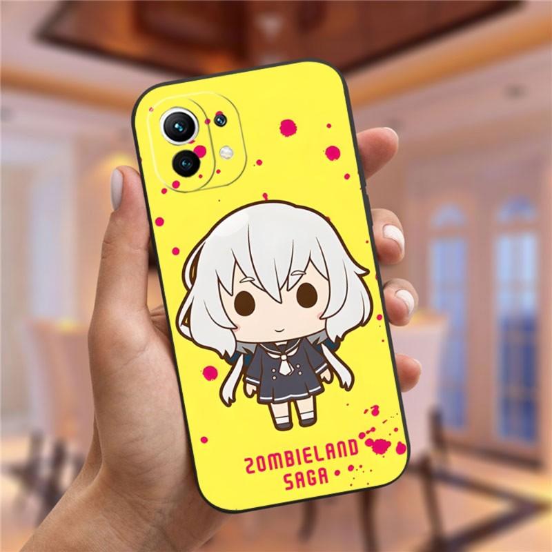 Funda de Teléfono Zombie Land Saga Para Xiaomi 9T 9SE 9 12 11T 10 11 11i Lite Ultra Note10 Poco M3 F3 F4 M4 X4 GT Pro Cubierta Trasera