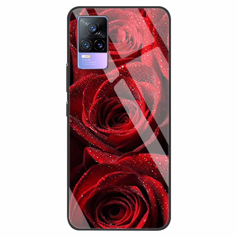 For VivoV21 5G Tempered Glass Case for Vivo V21 5G Soft Bumper Hard Funda For Vivo X60 Pro Global Phone Case X60 5G 2021 Cover