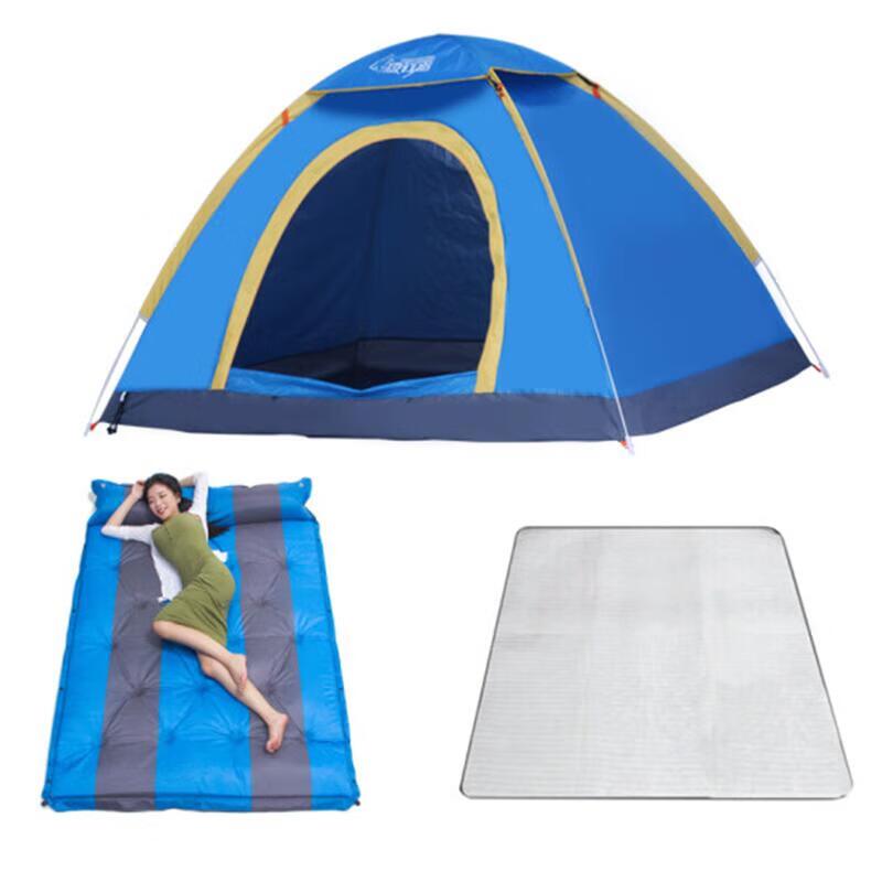 Wolf Walker Automatic Pop-Up Camping Tent Set 1