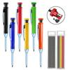 1Set Woodworking Pencil Card Set for Marking 2.8mm Deep Holes In Carpentry DIY Precise Layout and Measurement