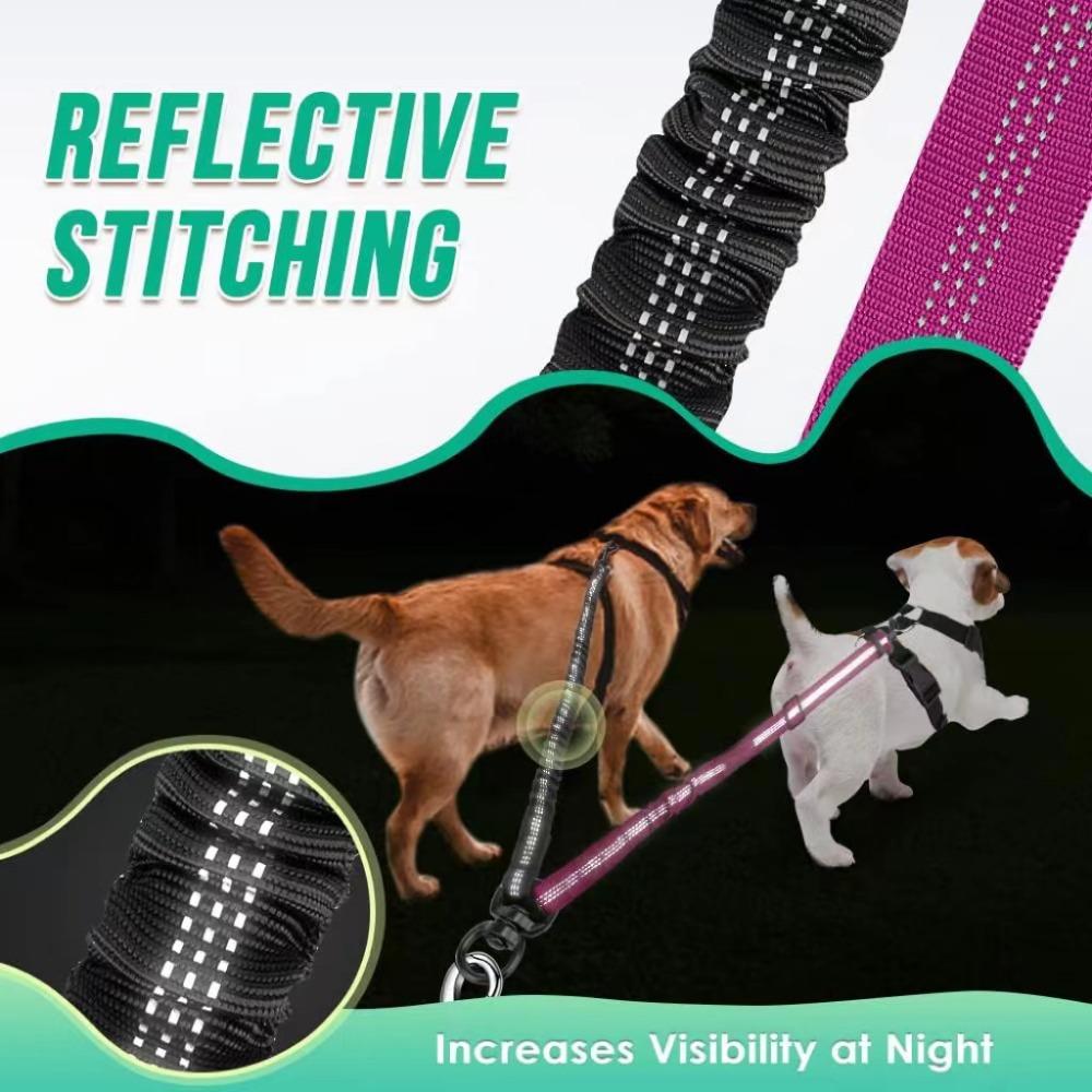 2 in 1 Two Dog Lead Reflective Two Dog Traction Leash Cat Leads Double Dog Leash  Pet Puppy