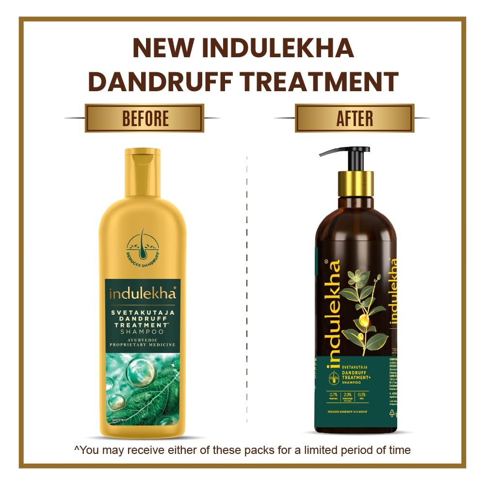 Indulekha Anti Dandruff Shampoo, 340ml
