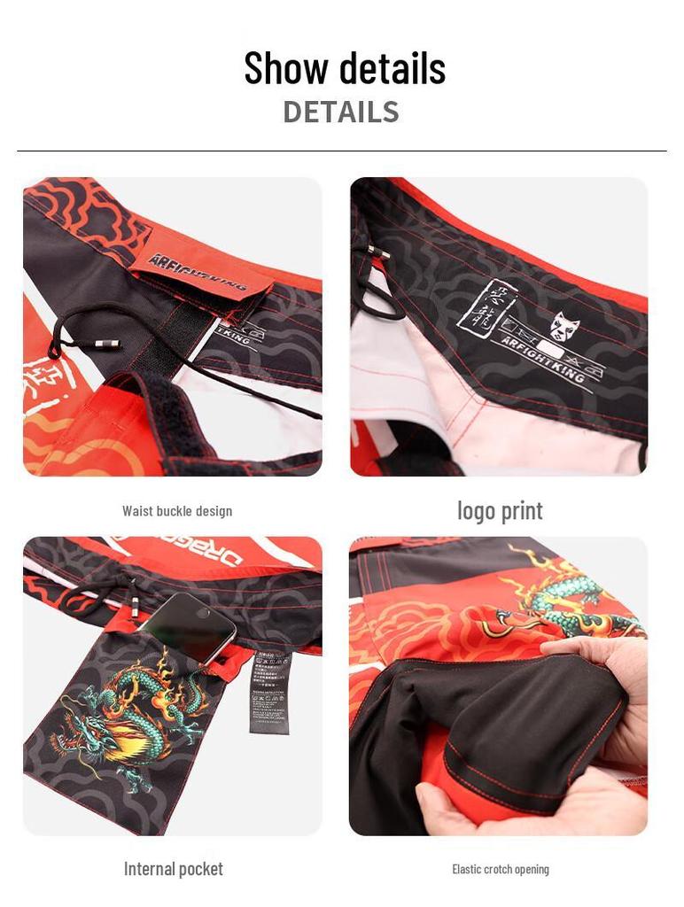 Soft Monkey Combat Training Venom MMA & Muay Thai Shorts for Men