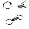 Keychain Clip with Quick Release, Unique Organizer Clip, Detachable for Outdoor Activities, Handbag