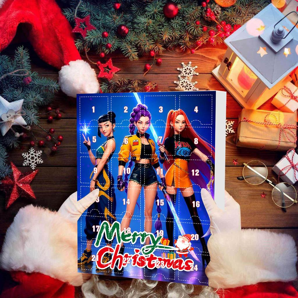 Calendario de Adviento Incluye 24 Decoraciones Navideñas. Calendario de llegadas Cuenta atrás para Navidad