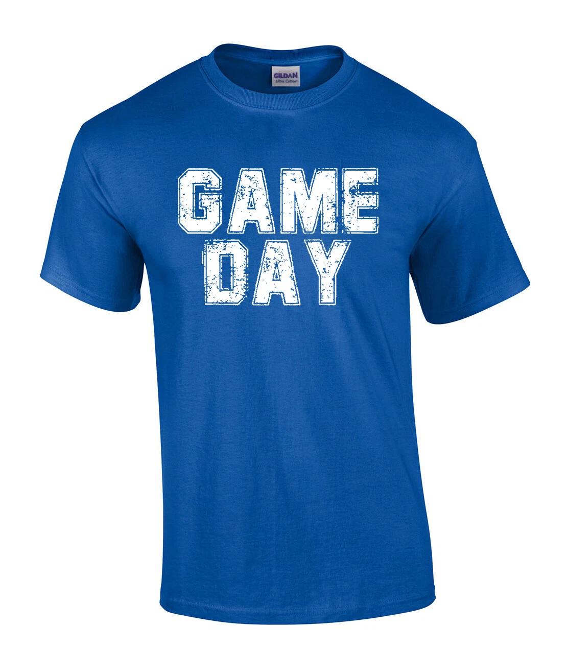 Kentucky TShirt Football Team Color Blue and White Kentucky Game Day Shirt 4XL