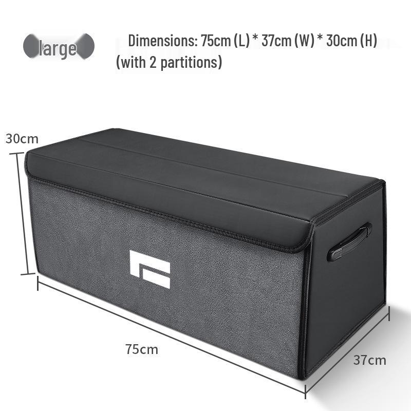 Jishi 01 Trunk Storage Box Organizer: Car Interior Accessory