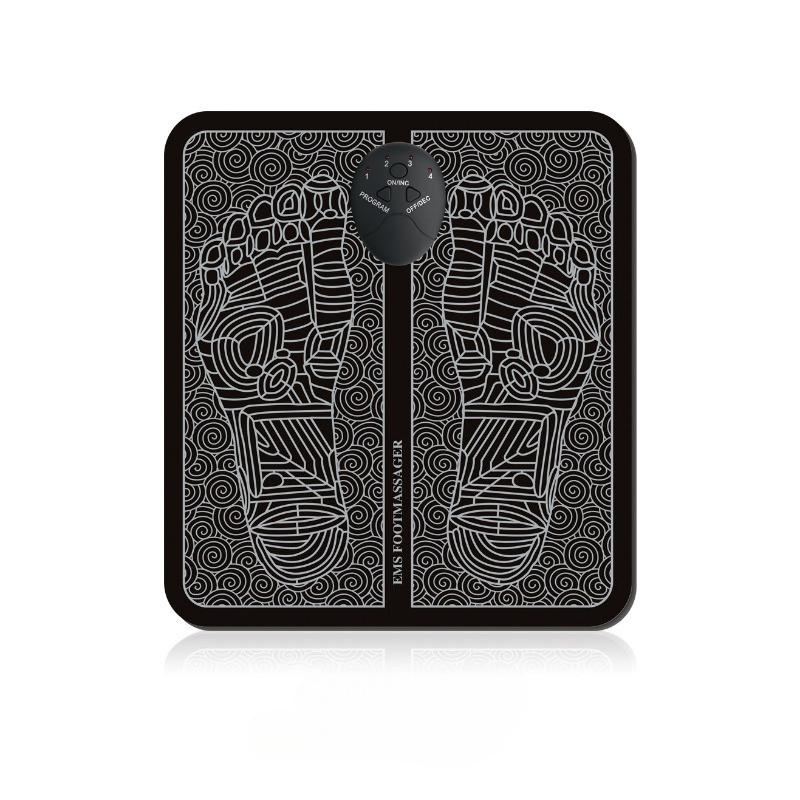 Electric Foot Massager 8 Modes 19 Levels Shiatsu Kneading Heat Therapy Lightweight Foot Stimulation Pad for Muscle Relaxation
