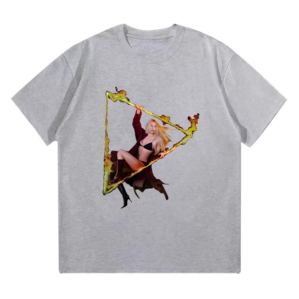 Klicke nicht auf Play Das Album T-Shirt Mode Damen/Herren Baumwoll-Tees Lässig Kurzarm Sommer T-Shirts Herbst- und Winterunterwäsche