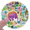 110 Cartoon Dinosaur Series Tyrannosaurus Rex Children's Graffiti Stickers Suitcase Skateboard Computer Stickers