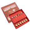 2025 Christmas Spoon and Fork Set Stainless Steel Creative Tableware Coffee Tea Dessert Spoon Spoons with Gift Box 6Pcs New