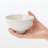 MUJI Mino Ware Rice White Glaze 84319167 Bowl, Round, Small,