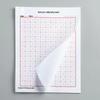 Grid Calligraphy Practice Paper for Students & Adults, Includes Fountain Pen Writing and Pen Control Training Stickers