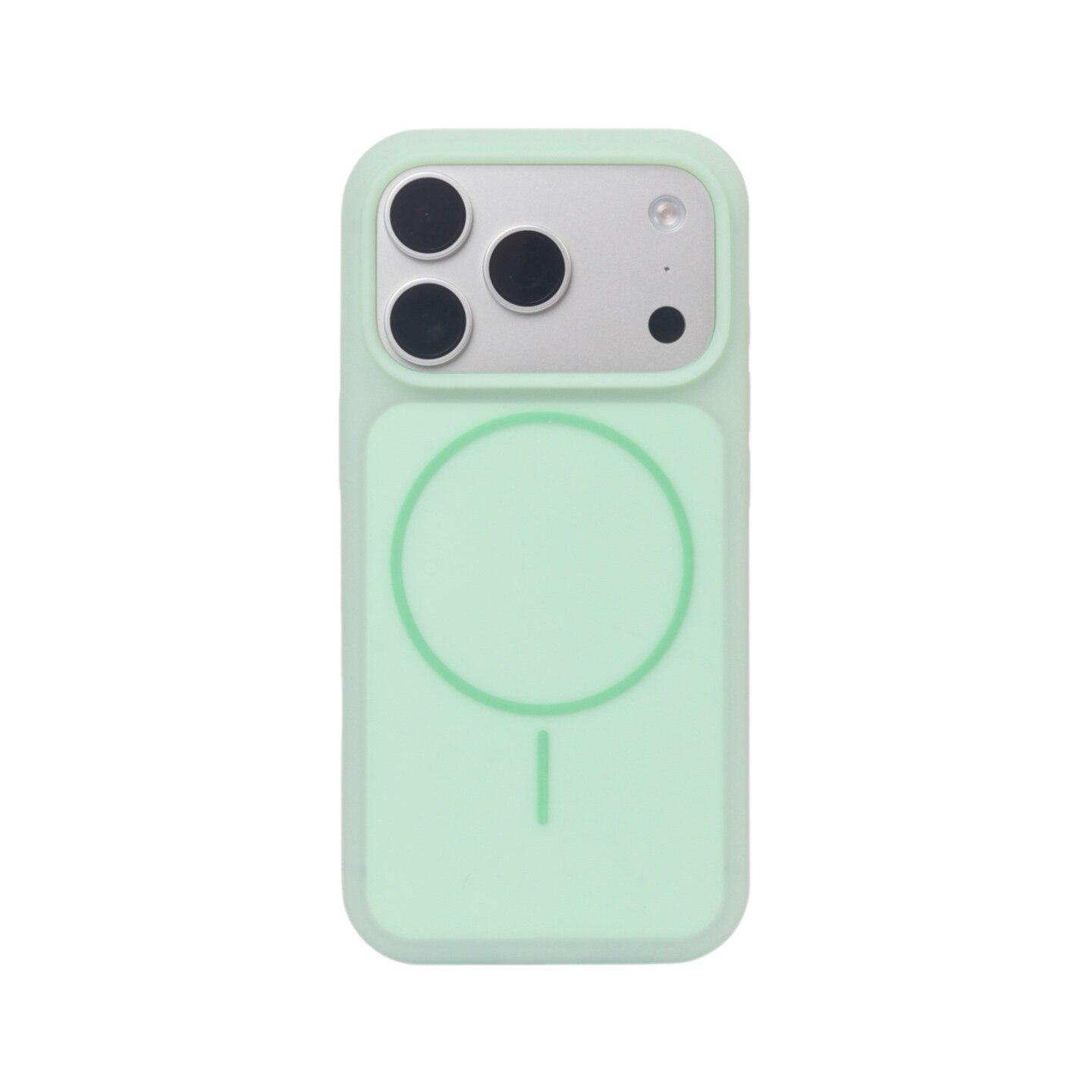 

iPhone 17 Pro Max Magnetic Jelly Silicone Case for Apple 16 with Large Hole AI Integrated Camera Button 17 PRO