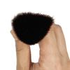 Shishida Seishindo Make-up Pinsel Foundation Pinsel Groß Diagonal Flach Typ Hergestellt in Japan Schwarz x 3 x cm Ca.. 12.5 2.3 LQ-04