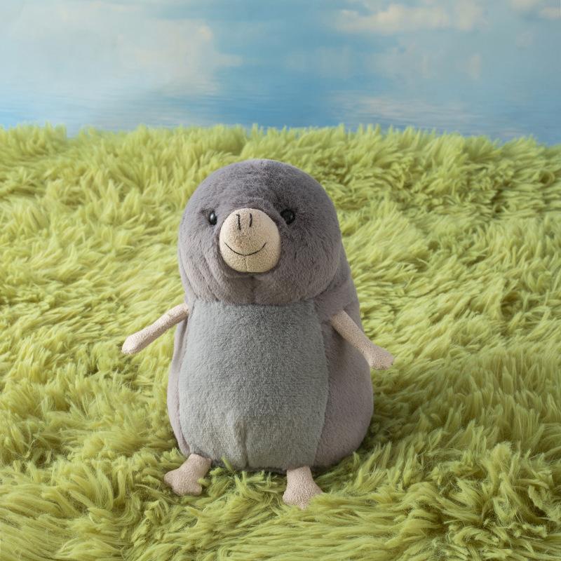 15cm Cute Mole Tourist Mouse Doll Stuffed Plush Mini Lambeth Lemming Mouse Toy Cute Children's Birthday Gift Room Decoration
