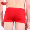 LangSha Men's Celebration Red Cotton Boxer Briefs