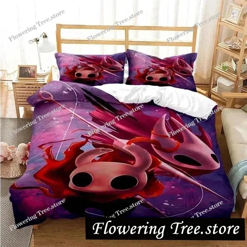 3D Printing Game Hollow Knight Bedding Set Duvet Cover Comforter Bed Single Twin Full Queen Youth Girl Boys Gift Home Textiles