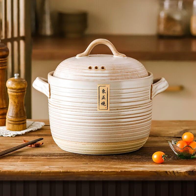Chef Lady Ceramic Clay Pot