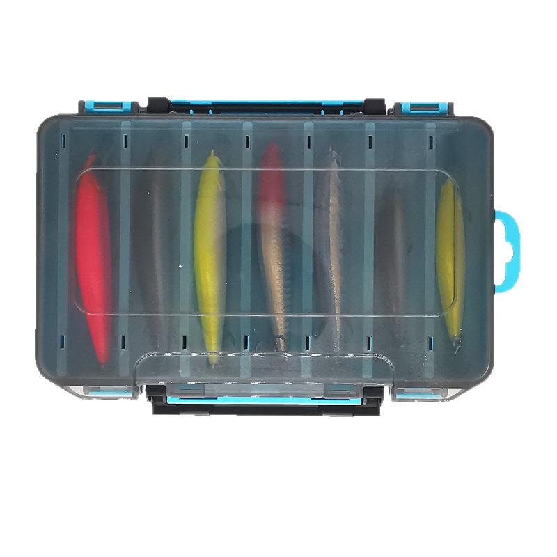 Fishing Tackle Box Accessories Storage Box Double Sided Bait Lure Hook Waterproof Fishing Bait Gear Organizer Boxes