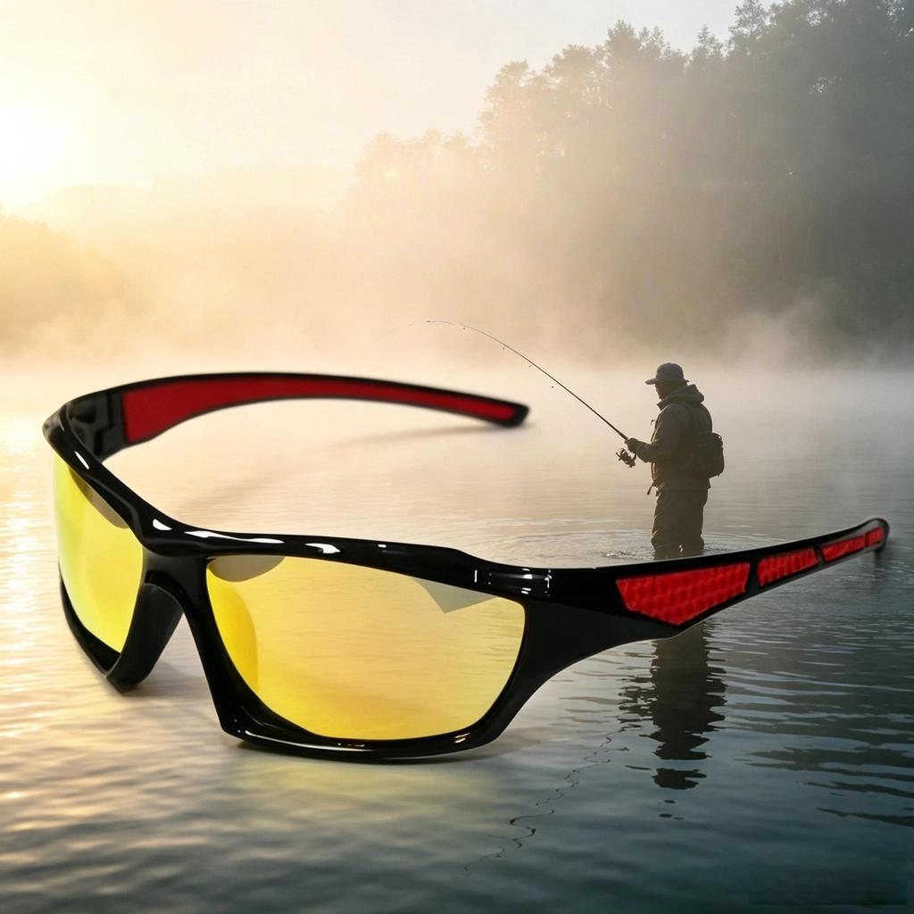 Outdoor fishing polarized HD sunglasses, outdoor sports glasses, UV-protection cycling glasses