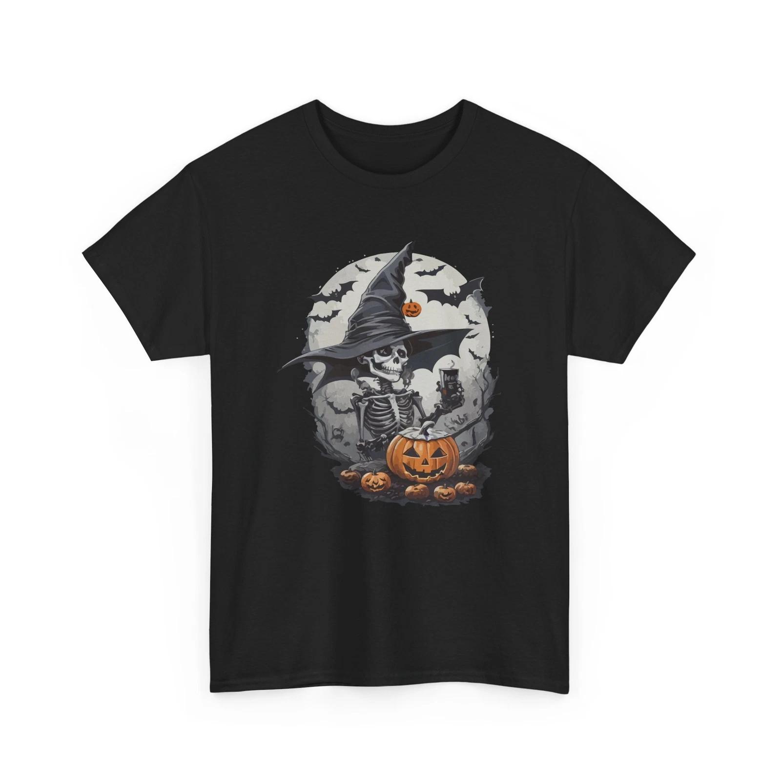 Ghostly Halloween T-Shirt | Fun Spooky Tee | Cute Ghost Lover Graphic Shirt 4XL