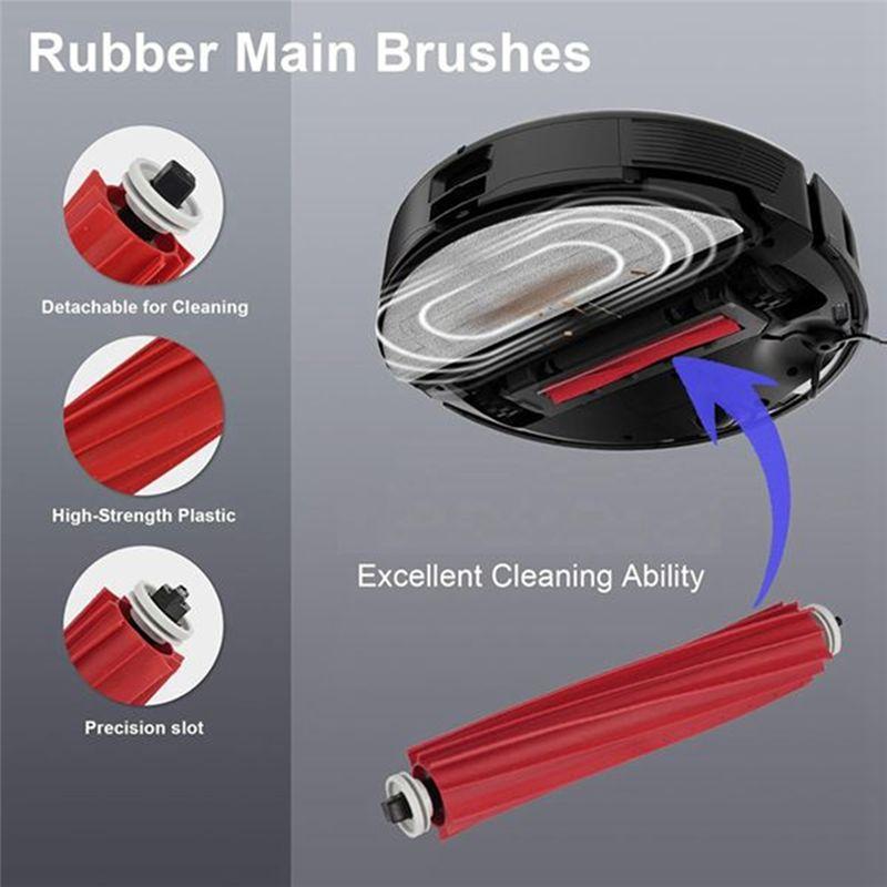AEE4-29 Pcs For Roborock S7 Maxv Ultra/S7 Pro Ultra Vacuum Cleaner Accessories Main Side Brush Mop Filter Dust Bags