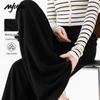 MJ STYLE Women's Plush Wide-Leg Towel Pants