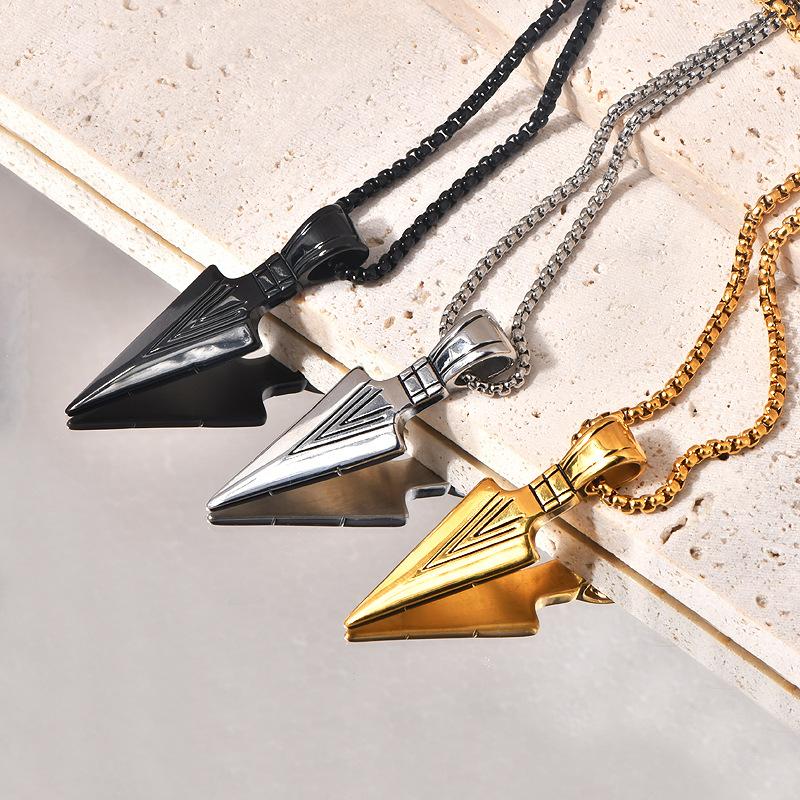 1 Women's European And American Trendy Small Arrow Pendant Necklace For Outdoor Travel Parties And Holiday Gifts High Quality