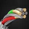 L201 Wired Earphone In-ear Powerful Bass 3.5mm Stereo Earbuds Gaming Headset with Microphone for Mobile Phone