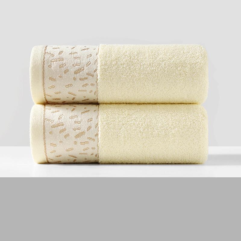 Asciugamano Viso Premium di Classe A in Morbido Cotone Assorbente per Adulti