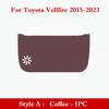 For Toyota Vellfire Alphard 2015-2026 Trunk Door Anti Kick Pad Tailgate Anti-Scratch Protector Sticker Cargo Liner Car Interior