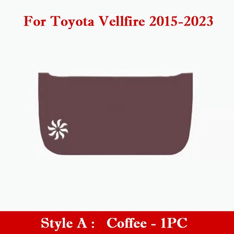 For Toyota Vellfire Alphard 2015-2026 Trunk Door Anti Kick Pad Tailgate Anti-Scratch Protector Sticker Cargo Liner Car Interior