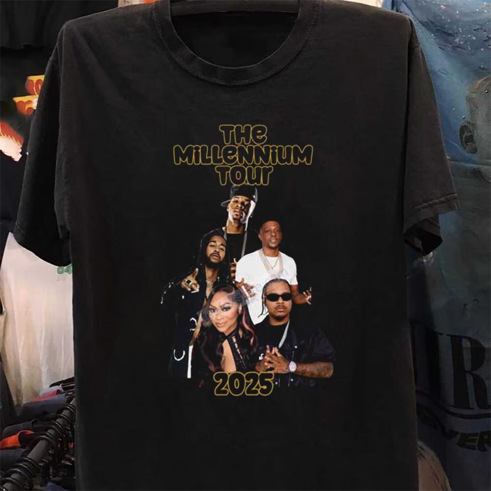 The Millennium Tour 2025 T Shirt BLACK All Size S-5XL AD97 Unisex T-Shirt XXXL