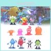 Adorable Pac-man And The Ghostly Adventures Pvc Figurines Set For Collectors