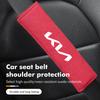 BBEH3 For KIA Car Safety Belt Shoulder Cover Breathable Seat Belt Padding Pad Accessories Sorento Stinger Soul Spectra Niro Cadenza