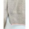BACCA 24th Year 35-02-44-02702 Lame Wool Basic Pullover Knit Tops S beigeUsed